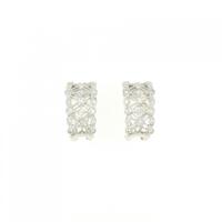 K18WG ダイヤモンド ピアス/イヤリング 0.43CT