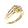K18YG ダイヤモンド リング 0.10CT