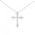 PT クロス ダイヤモンド ネックレス 1.00CT