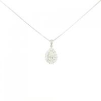 K14WG ダイヤモンド ネックレス 0.607CT