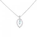 PT トルマリン ネックレス 0.17CT