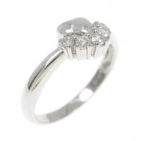 PT ハート ダイヤモンド リング 0.16CT