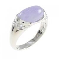PT ラベンダーヒスイ リング 3.53CT