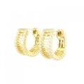 K18YG ダイヤモンド ピアス 0.80CT