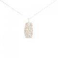 K18WG ダイヤモンド ネックレス 0.80CT