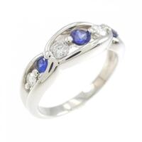 PT サファイヤ リング 0.35CT