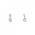 ポンテヴェキオ ダイヤモンド ピアス 0.16CT