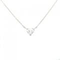 【リメイク】PT ダイヤモンドネックレス 0.317CT E SI1 ハートシェイプ