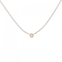 K18PG ダイヤモンド ネックレス 0.03CT