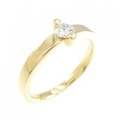 K18YG ダイヤモンド リング 0.173CT