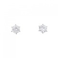 【リメイク】ST/プラチナ ダイヤモンドピアス 0.263CT 0.294CT G SI1 GOOD