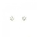 【新品】PT ダイヤモンド ピアス 0.550CT 0.548CT E SI2 VG