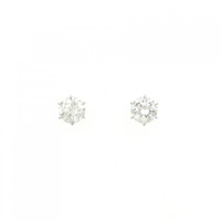 【新品】PT ダイヤモンド ピアス 0.550CT 0.548CT E SI2 VG