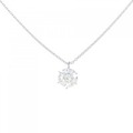 【リメイク】PT ダイヤモンド ネックレス 1.085CT F SI2 EXT
