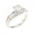PT ダイヤモンド リング 0.572CT E SI2 GOOD