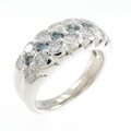 PT フラワー ダイヤモンド リング 1.41CT
