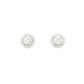 【リメイク】PT/ST ダイヤモンド ピアス 0.267CT 0.297CT H I1 VG