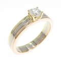カルティエ トリニティ ソリテール リング 0.26CT