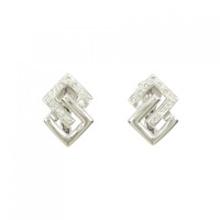 K18WG ダイヤモンド ピアス/イヤリング 0.20CT