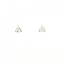 PT ソリティア ダイヤモンド ピアス 0.388CT
