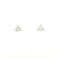 PT ソリティア ダイヤモンド ピアス 0.388CT