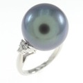 PT 黒蝶パール リング 14.2mm