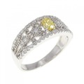 PT ダイヤモンド リング 0.272CT FVY I1 ファンシーカット