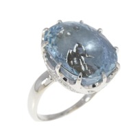 PT/K18YG アクアマリン リング 11.40CT