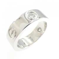 カルティエ ラブ ハーフダイヤ リング