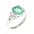 PT エメラルド リング 1.08CT