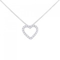 ダミアーニ ハート ダイヤモンド ネックレス