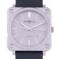 【新品】ベル&ロス BRS-92マットグレー BRS92-GR-ST/SRB SS 自動巻