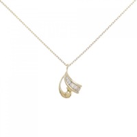 K18YG ダイヤモンド ネックレス 0.15CT
