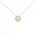 K18YG ダイヤモンド ネックレス 0.517CT E I1 Good