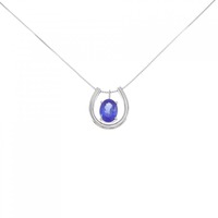 PT ホースシュー タンザナイト ネックレス 1.30CT 2WAY