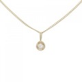 K18YG ダイヤモンド ネックレス 0.05CT