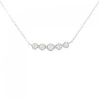 PT ダイヤモンド ネックレス 0.15CT