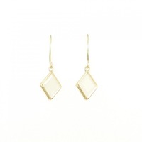 【新品】K18YG ムーンストーン ピアス