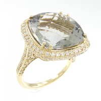 750YG クオーツ リング