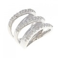 K14WG ダイヤモンド リング 1.00CT