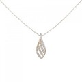 K18YG ダイヤモンド ネックレス 0.15CT