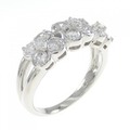 PT フラワー ダイヤモンド リング 1.07CT