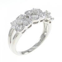 PT フラワー ダイヤモンド リング 1.07CT