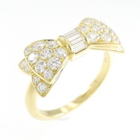 ギメル リボン ダイヤモンド リング 0.795CT