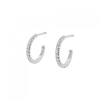 ティファニー メトロ フープ スモール ピアス