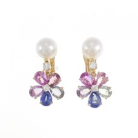 ブルガリ フラワー ピアス