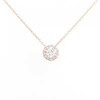 【リメイク】K18PG ダイヤモンド ネックレス 0.244CT E VS2 EXT H&C