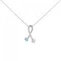 PT トルマリン ネックレス 0.11CT