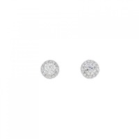 【リメイク】PT/ST ダイヤモンド ピアス 0.311CT 0.348CT F SI2 VG