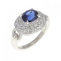 PT サファイヤ リング 1.48CT